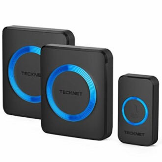 TECKNET Wireless Doorbell Review - Waterproof Twin Wall Plug-in Cordless Door Chime Kit
