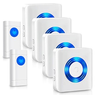 Satisure Wireless Doorbell 4 Receivers Review - Long Range, Easy Installation, 58 Melodies