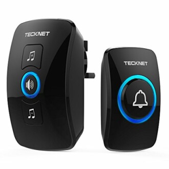 TECKNET Wireless Doorbell Review - Waterproof Wall Plug-in Door Bell Cordless Chime Kit