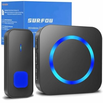 SURFOU Doorbell Waterproof Wireless Doorbell Battery Operated Review